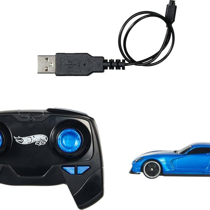 ​Hot Wheels 1:64 Scale RC Dodge Viper ACR, Remote-