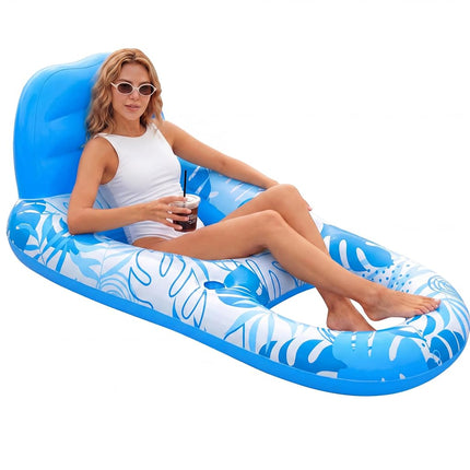 SLOOSH Inflatable Pool Floats Lounger Adult, Pool 