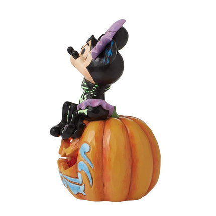 Disney Traditions 6016596 Mickey & Minnie Scaled Skeletons Halloween