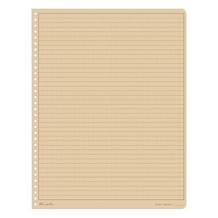 Rite In The Rain Waterproof Paper Side Spiral Notepad Tan Polydura Cover 84 Pages 42 Sheets Imperial and Metric Rulers, 4 ⅝ x 7- Inch, Brown