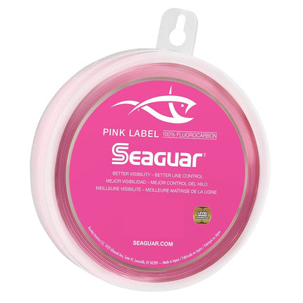 Seaguar Pink Label 100% Fluorocarbon Fishing Line 
