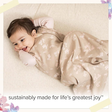 Burt's Bees Baby unisex-baby Beekeeper Wearable Blanket, Quilted Oat, X-Large