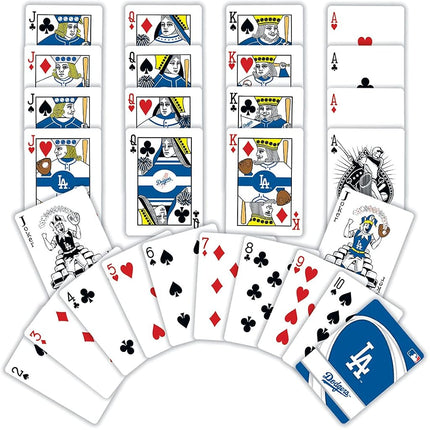 MasterPieces Los Angeles Dodgers Cartas de juego (91742)