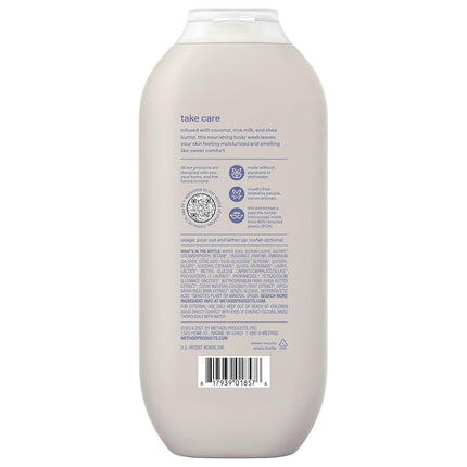Method Body Wash, Simply Nourish, Paraben and Phthalate Free, 18 oz (Pack of 3)