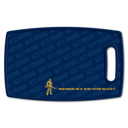 YouTheFan NCAA West Virginia Mountaineers Logo Series Cutting Board