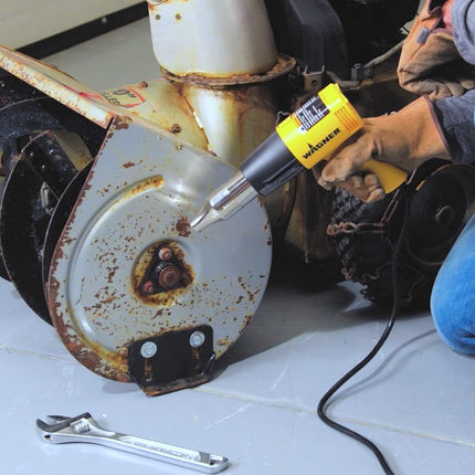 Wagner Spraytech 2417344 Kit de Pistola de Calor HT1000, 3 Boquillas Incluidas, 2 Ajustes de Temperatura 750°F y 1000°F, Ideal para Envoltura Retráctil, Suavizar Pintura, Doblar Tubos de Plástico, Aflojar Pernos y Más