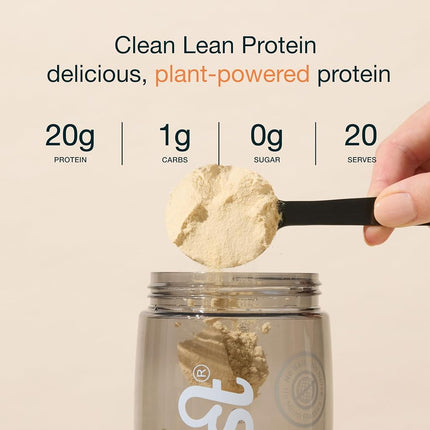 Vegan Protein Powders by Nuzest - Clean Lean Protein - Wild Strawberry - Plant Based Pea Protein Shake - Low Calorie & Low Carb - Gluten Free - Dairy Free - 500g (20 Servings)