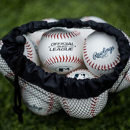 Rawlings | Official League Recreational Use Practice Baseballs | Youth | Bag of 12 | OLB3BAG12 | 12 Count