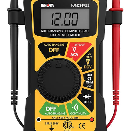 Innova 3300 Hands-Free Digital Multimeter Black