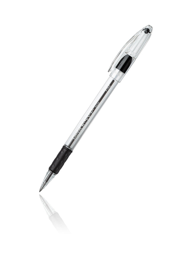 Pentel R.S.V.P. Ballpoint Pen, Fine Line, Black In