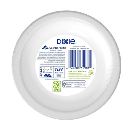 Dixie® 10 Ounce Paper Bowls, 72 Count