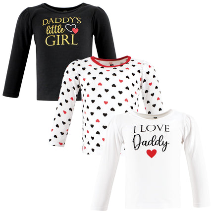Hudson Baby Baby Long Sleeve T-Shirts, Girl Daddy 