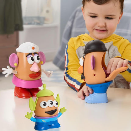 Potato Head Toy Story Yam Fam Set with Mr, Mrs and Alien Tot, Toddler and Preschool Toys for Girls and Boys Ages 2+