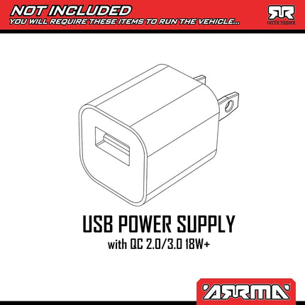 ARRMA RC Truck 1/10 Gorgon 2 Wheel Drive RTR Brushed Monster Truck Battery & Charger Included Purple ARA3230ST4