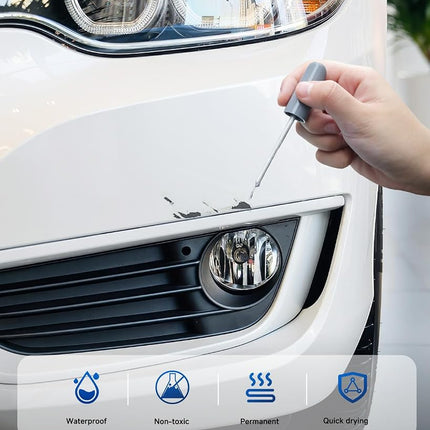 1H1 Predawn Grey Mica Touch Up Paint Compatible with Toyota Exact Match Touch Up Paint Car Scratch Repair