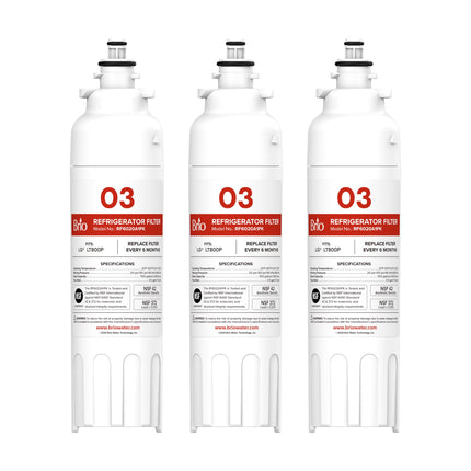 Brio LT800P & ADQ73613401 Water Filter Replacement
