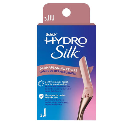 Schick Hydro Silk Dermaplaning Wand Refill Blades,