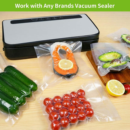 SurpOxyLoc 300ct Vacuum Sealer Bags 15X25/20x30/28x40cm for Food Storage