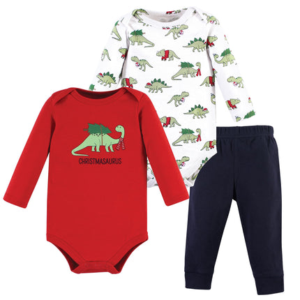 Hudson Baby Unisex Baby Long-Sleeve Bodysuits and 