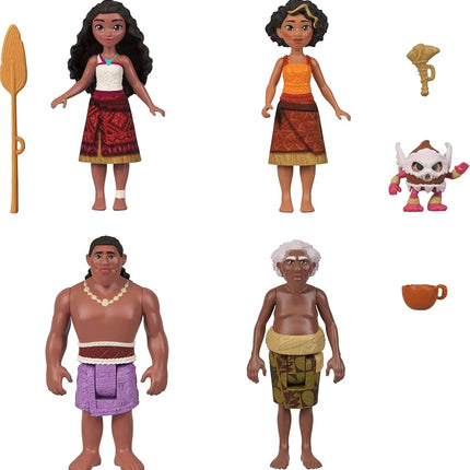 Mattel Garland Moana'sCanoe Crew Playset