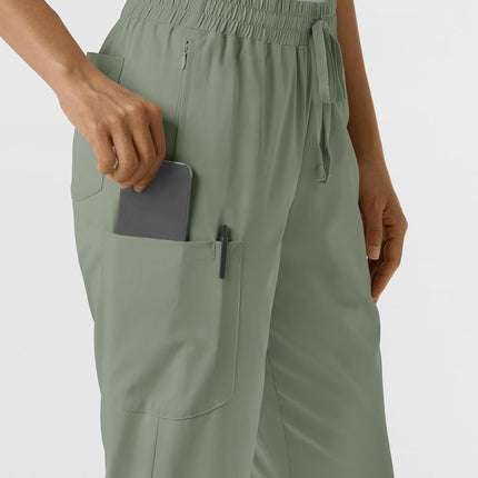 WonderWink Women's Bootcut Scrub Pant, Sage, 4X