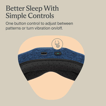 Therabody Sleep Mask Ultra-Comfortable, 100% Blackout Sleep Eye Mask