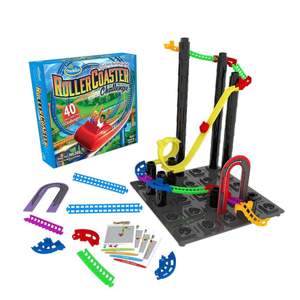 ThinkFun Roller Coaster Challenge Logic Game for K