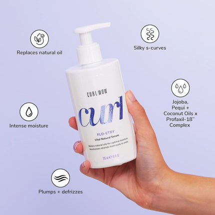 COLOR Wow FLO-ETRY Vital Natural Supplement, Color Wow Curl Wow Flo-Etry Vital Natural Serum 295ml