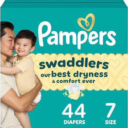 Pampers Baby Diapers - Swaddlers - Size 7, 44 Coun