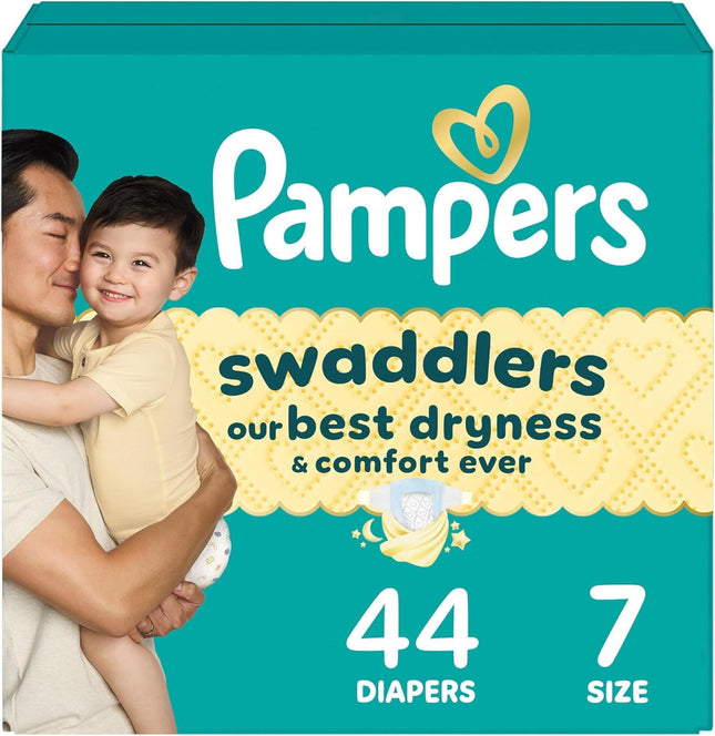 Pampers Baby Diapers - Swaddlers - Size 7, 44 Coun