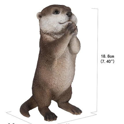 Hi-Line Gift Ltd. Otter Praying Statue