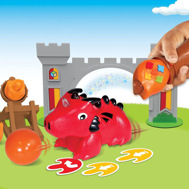 Learning Resources Coding Critters MagiCoders Blazer The Dragon Coding Robot Toy STEM Play Remote Control Toys Gifts for 4 5 6 7 Year Old Kids Boys & Girls