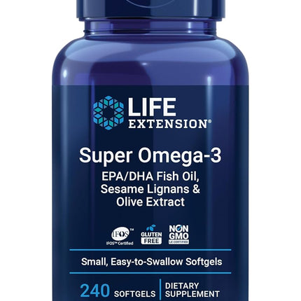 Life Extension Super Omega-3 EPA/DHA w/ Sesame Lig