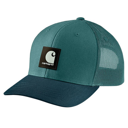 Carhartt Mens Rugged Flex Twill Mesh-Back Logo Pat