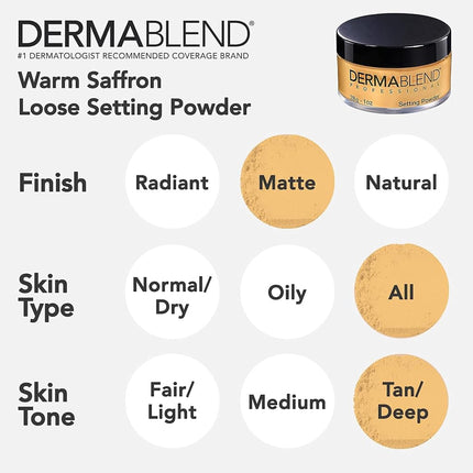 Dermablend Setting, Warm Saffron