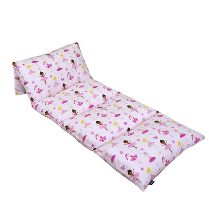 Wildkin Kids Floor Lounger – Traversin, Idéal pour les Soirées Pyjama, Convient aux Oreillers Standards – Ballerine