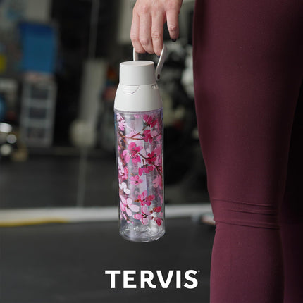 Tervis Tropical Animals Insulated Tumbler, 24oz Venture Lite Bottle, Turtle