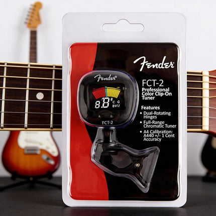 Afinador de clip profesional Fender FCT-2
