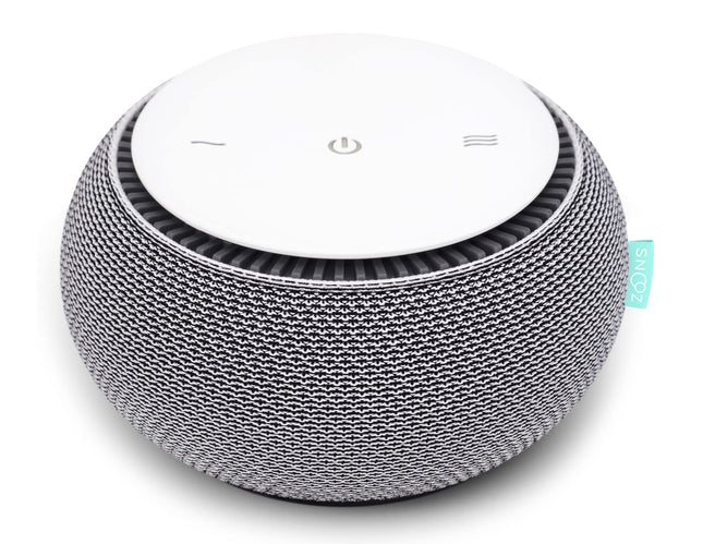 SNOOZ Smart White Noise Machine - Real Fan Inside 
