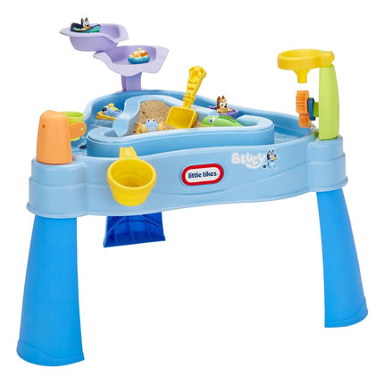 Little Tikes Bluey Beach Water Table - Comes with 6 Accessories, Bluey Active Play, for Boys and Girls Ages 1-6 Years