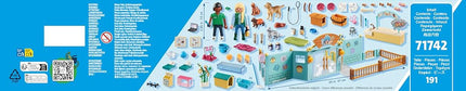 Playmobil 71742 Animal Hotel 191 Pieces Playset for Kids Ages 4+