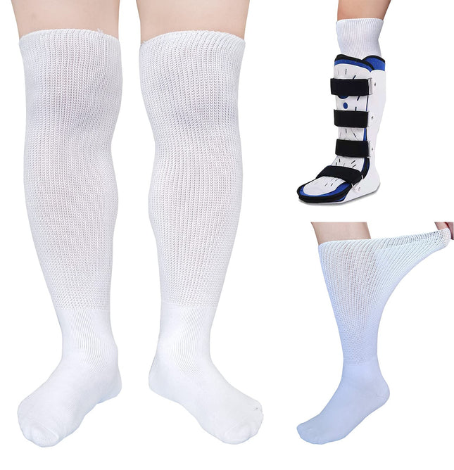 2 Pairs Replacement Sock for Air cast Walking Boot