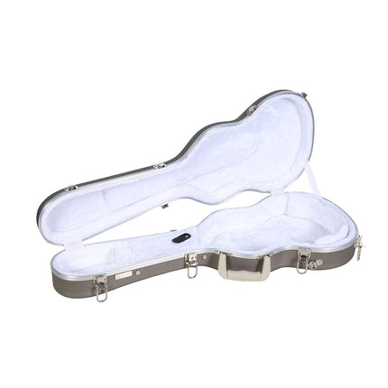 Crossrock Ukulele Hard Case, fits Baritone Ukulele, Super Lightweight ABS Molded, in Champagne (CRA860BUCH)