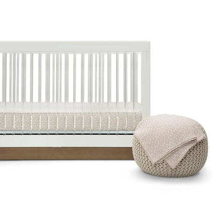 Delta Children 100% Cotton Muslin Baby Receiving Blankets for Girls and Boys � 47x47 Inches (Pack of 2), Neutral Boho