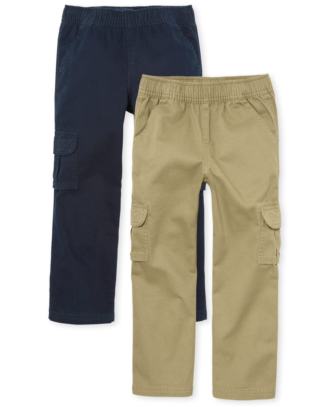 The Children's Place Boys' Pull on Cargo Pants, Ne