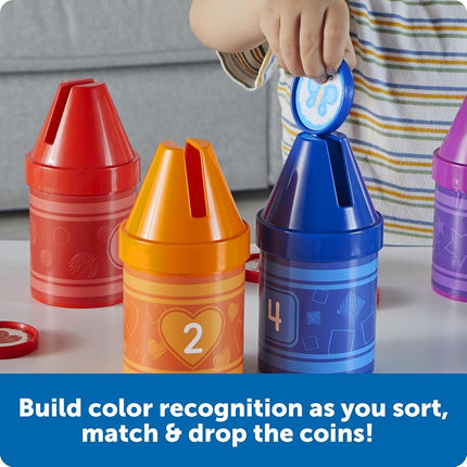 Learning Resources Counting Crayons, Ages 18 Months+, Early Maths Toy