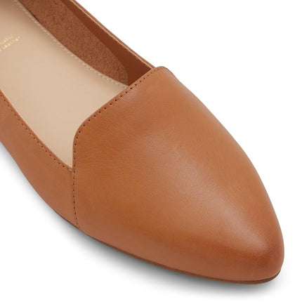 ALDO Women's Winifred Loafer Flat, Medium Brown, 2 UK