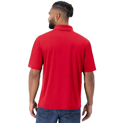 Hanes Sport Men's Cool DRI Men's Performance Polo,Deep Red,XX-Large