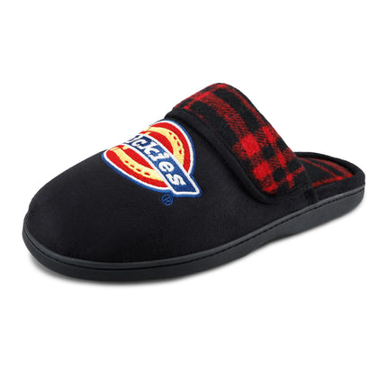 Dickies Men's Open Back Slide-On Plaid Fold-Over S
