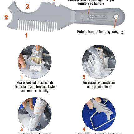 ROLLINGDOG 18 Inch Paint Roller Set – Large Paint Roller Tray & Bucket, Ideal for Large Scale Home Renovation & Professional Painting Projects
